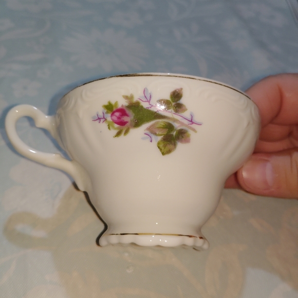 Rose Teacup and Saucer Set - Japan - Picture 11 of 14